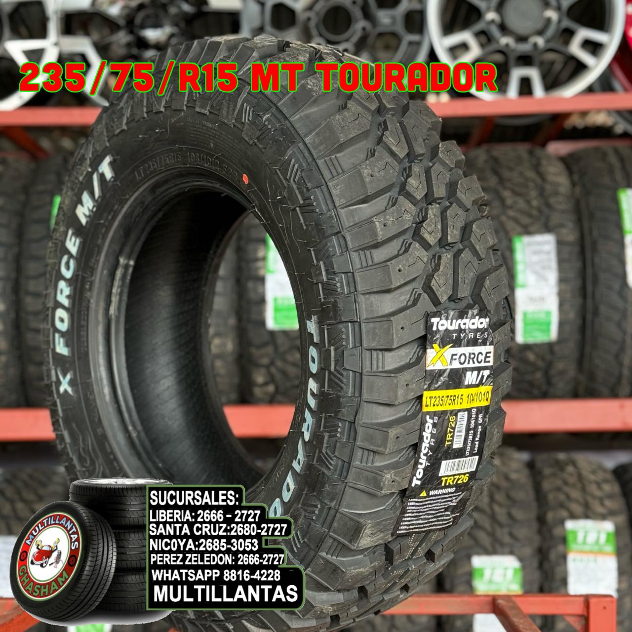235/75/R15 MT-LT TOURADOR